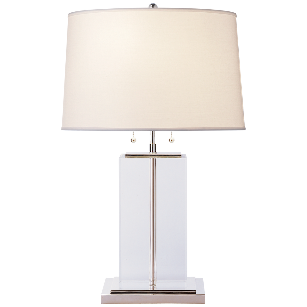 TOB3030CGC Thomas O'Brien Block 2 Light Table Lamp | Main Image