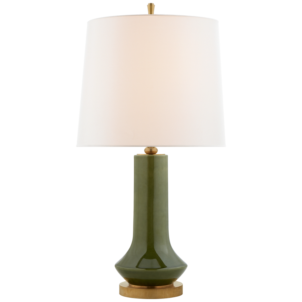 TOB3657EMGL Thomas O'Brien Luisa 2 Light Table Lamp | Main Image