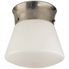 TOB4000AN Thomas O'Brien Perry 1 Light Flush Mount | Main Image