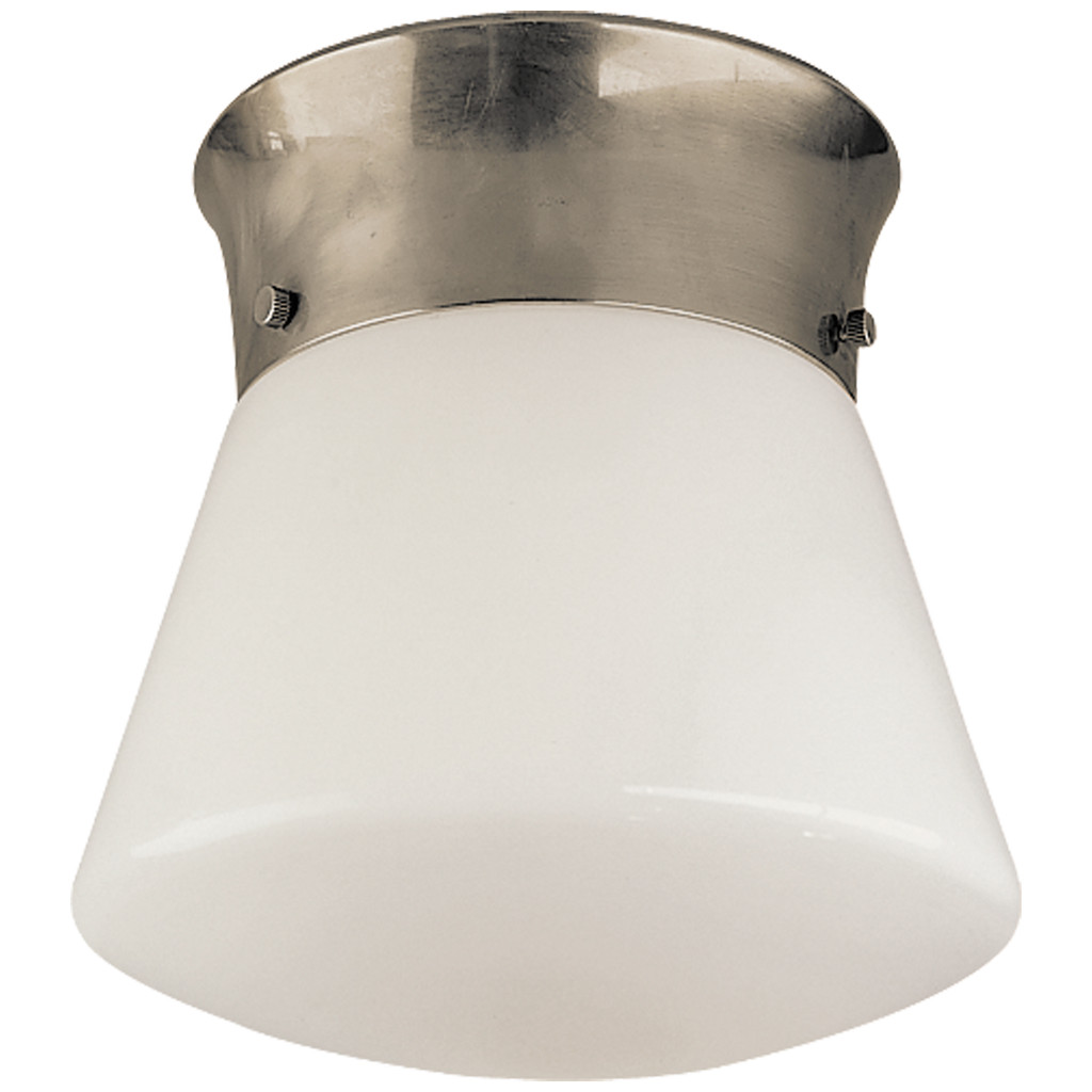 TOB4000AN Thomas O'Brien Perry 1 Light Flush Mount | Main Image
