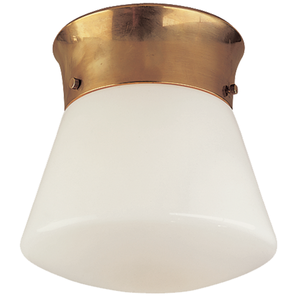 TOB4000HAB Thomas O'Brien Perry 1 Light Flush Mount | Main Image