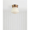 TOB4000HAB Thomas O'Brien Perry 1 Light Flush Mount | Alternate Image