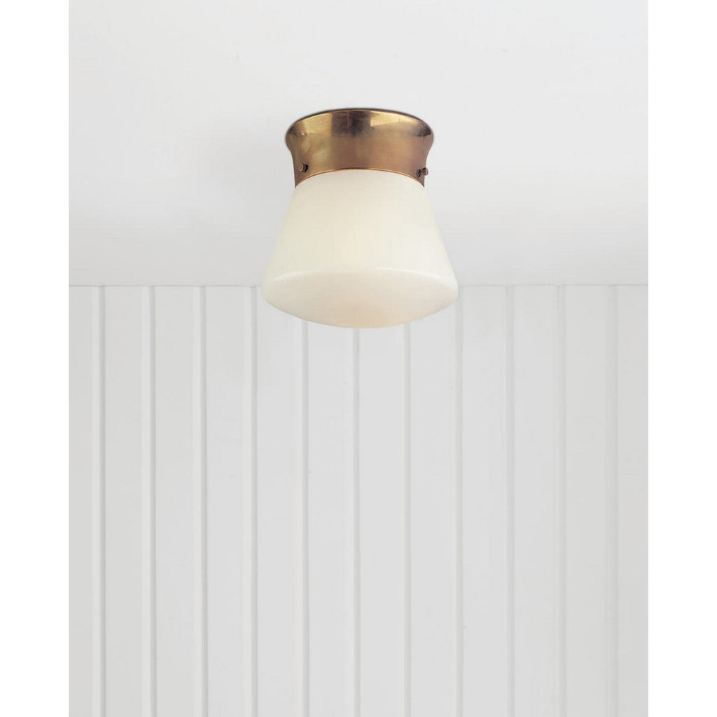 TOB4000HAB Thomas O'Brien Perry 1 Light Flush Mount | Alternate Image