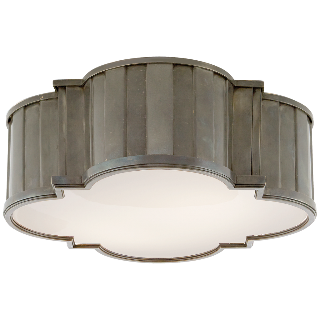 TOB4131ANWG Thomas O'Brien Tilden 4 Light Flush Mount | Main Image
