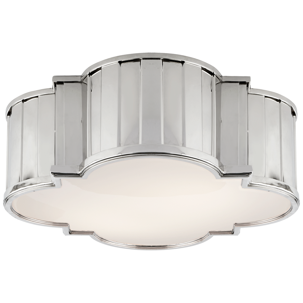 TOB4131PNWG Thomas O'Brien Tilden 4 Light Flush Mount | Main Image