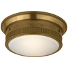 TOB4203HAB Thomas O'Brien Calliope 2 Light Flush Mount | Main Image