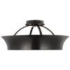 TOB4521AI Thomas O'Brien Garland 1 Light Semi-Flush Mount | Alternate Image