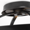 TOB4521AI Thomas O'Brien Garland 1 Light Semi-Flush Mount | Alternate Image
