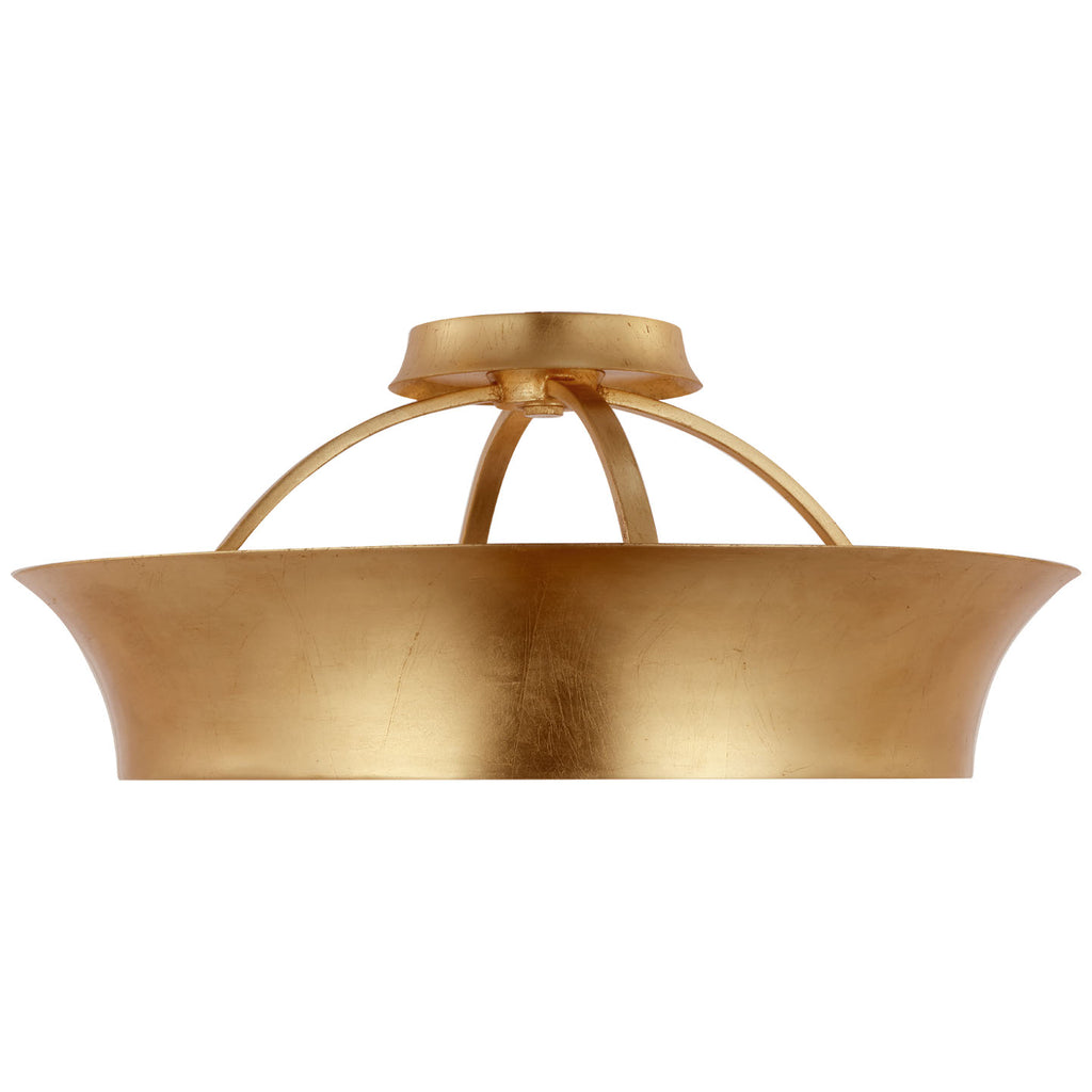TOB4521G Thomas O'Brien Garland 1 Light Semi-Flush Mount | Alternate Image