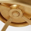 TOB4521G Thomas O'Brien Garland 1 Light Semi-Flush Mount | Alternate Image