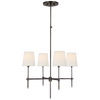 TOB5002BZL Thomas O'Brien Bryant 4 Light Chandelier | Main Image
