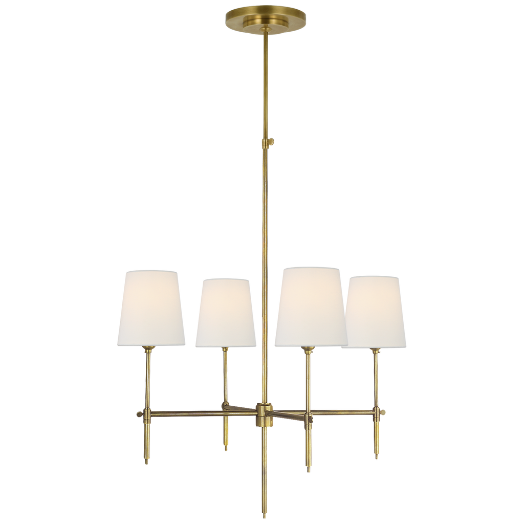 TOB5002HABL Thomas O'Brien Bryant 4 Light Chandelier | Main Image