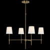 TOB5003HABL Thomas O'Brien Bryant 4 Light Chandelier | Main Image