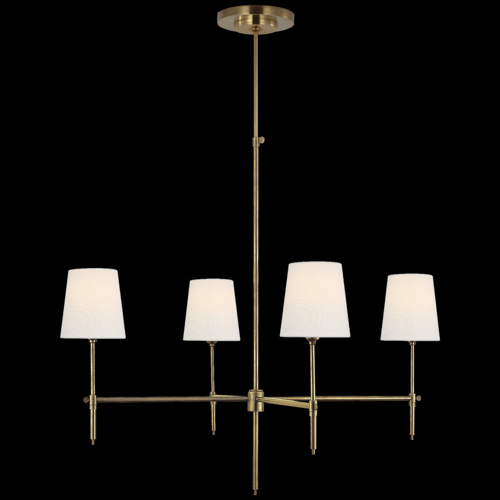 TOB5003HABL Thomas O'Brien Bryant 4 Light Chandelier | Main Image