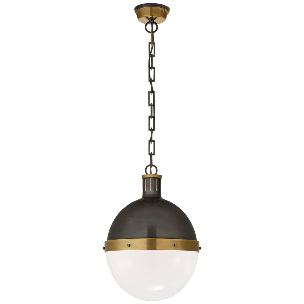 TOB5063BZHABWG Thomas O'Brien Hicks 2 Light Pendant | Main Image