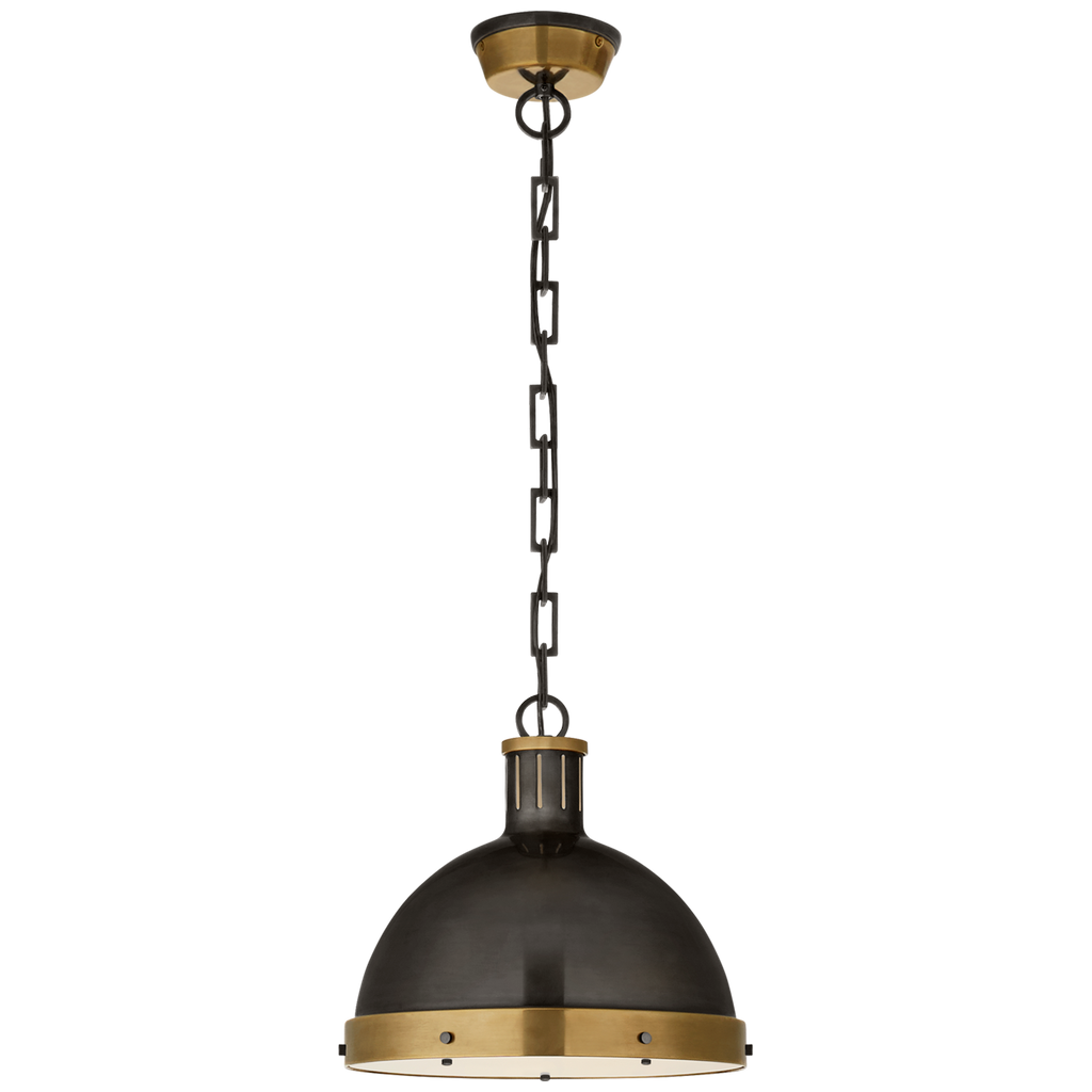 TOB5069BZHAB Thomas O'Brien Hicks 2 Light Pendant | Main Image