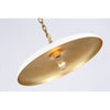 TOB 5115HAB-PW Thomas O'Brien Piatto 1 Light Pendants | Alternate Image