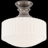 TOB5150ANWG Thomas O'Brien Milton 1 Light Semi Flush Mount | Main Image