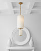 TOB5160HABWG Thomas O'Brien Eden 3 Light Pendants | Lifestyle Image