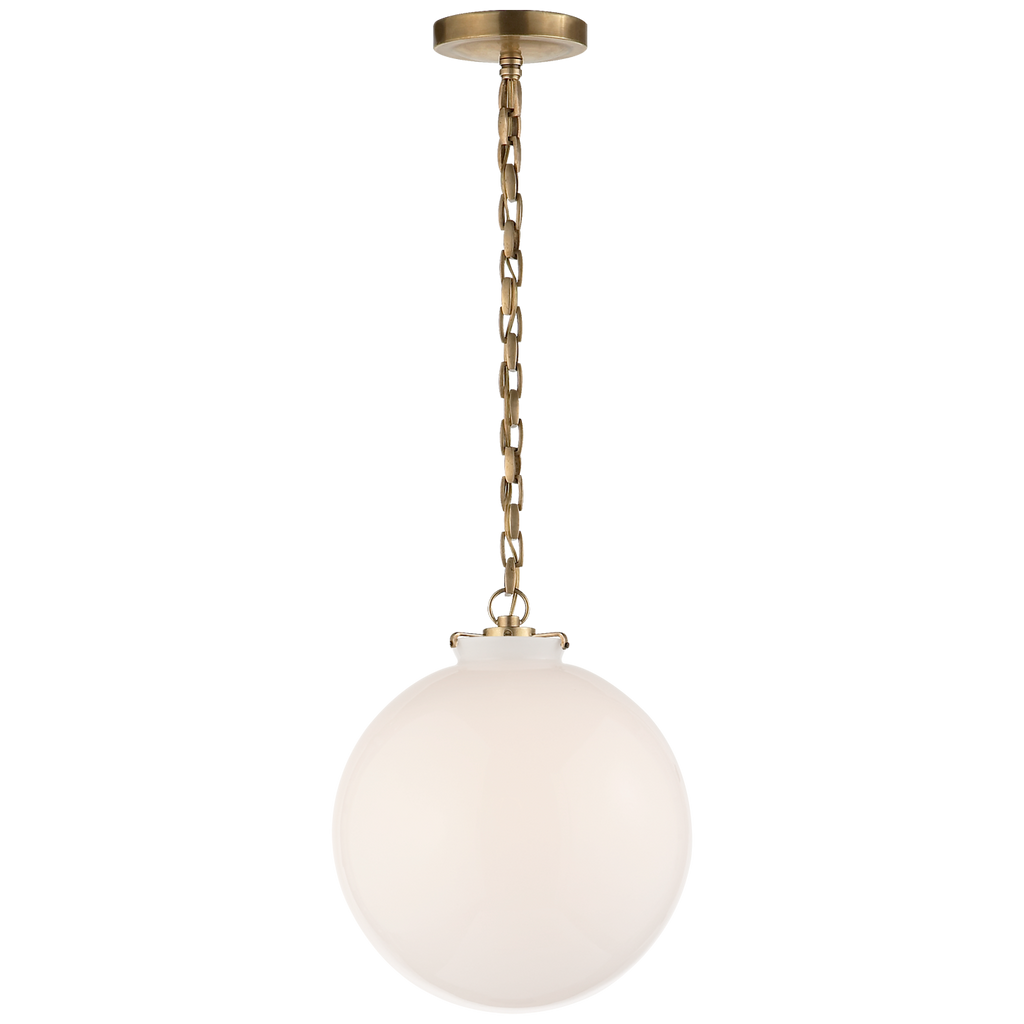 TOB5226HABG4WG Thomas O'Brien Katie 1 Light Pendants | Main Image