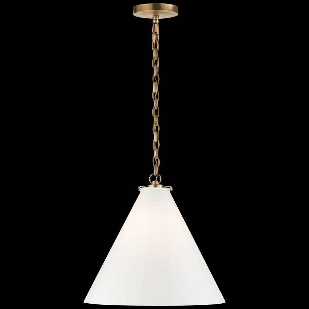 TOB5226HABG6WG Thomas O'Brien Katie 1 Light Pendants | Main Image