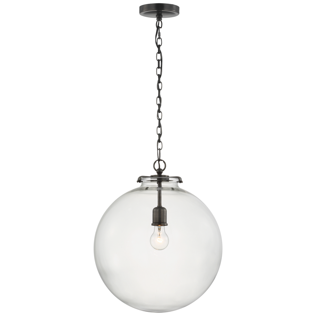 TOB5227BZG4CG Thomas O'Brien Katie 1 Light Pendants | Main Image