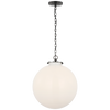 TOB5227BZG4WG Thomas O'Brien Katie 1 Light Pendants | Main Image