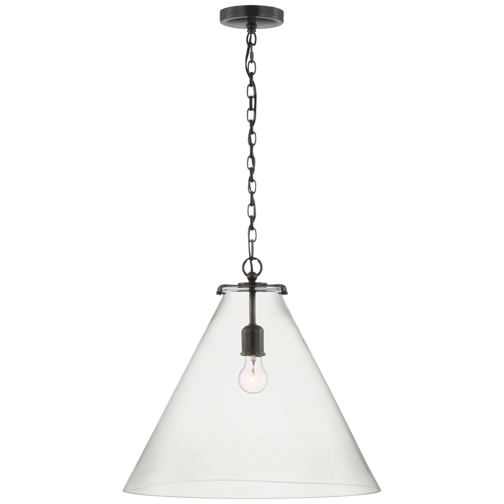 TOB5227BZG6CG Thomas O'Brien Katie 1 Light Pendants | Main Image