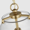 TOB5227HABG2CG Thomas O'Brien Katie 1 Light Pendants | Alternate Image