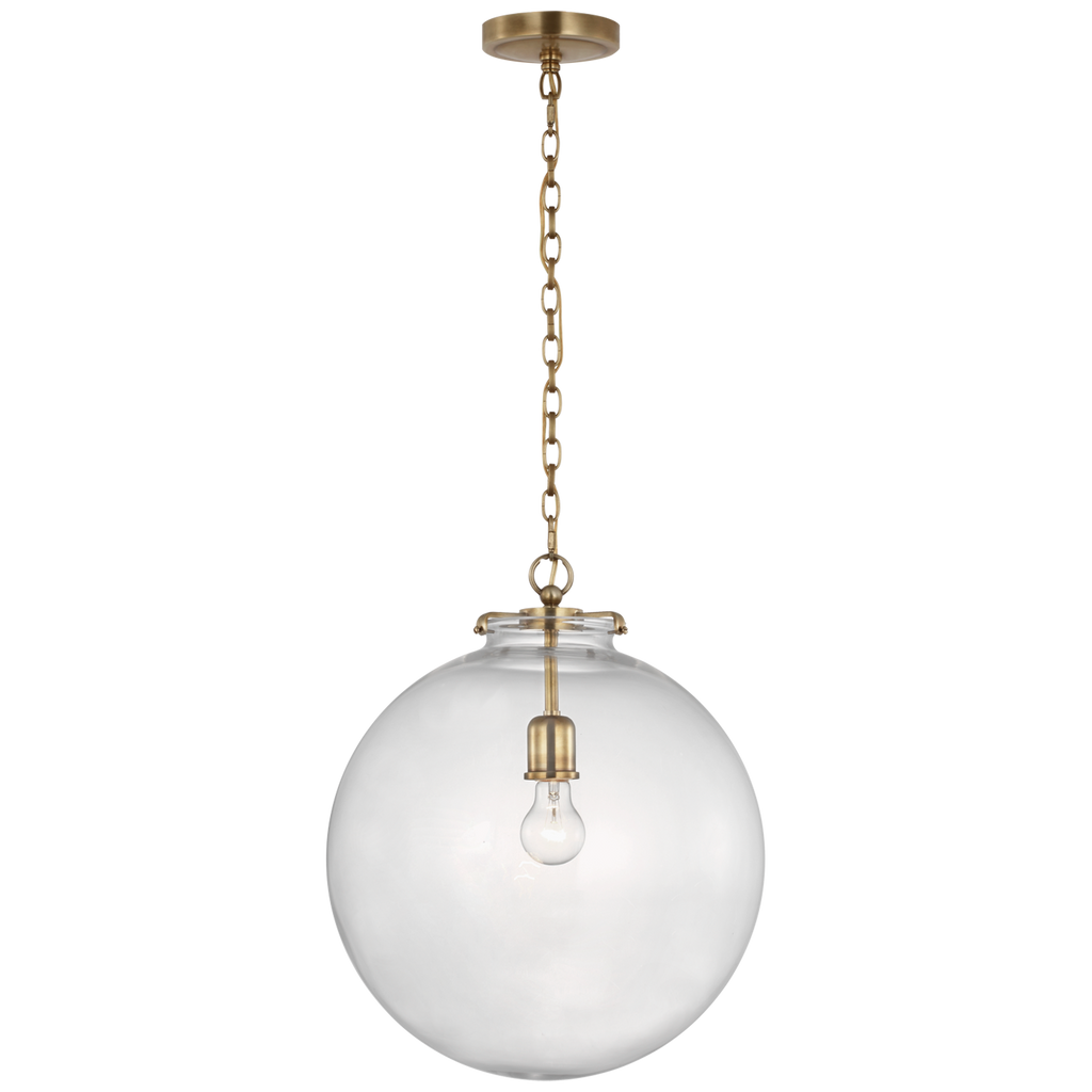 TOB5227HABG4CG Thomas O'Brien Katie 1 Light Pendants | Main Image