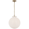 TOB5227HABG4WG Thomas O'Brien Katie 1 Light Pendants | Main Image