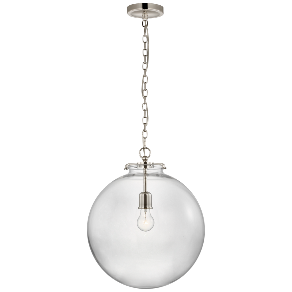 TOB5227PNG4CG Thomas O'Brien Katie 1 Light Pendants | Main Image