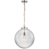 TOB5227PNG4SG Thomas O'Brien Katie 1 Light Pendants | Main Image