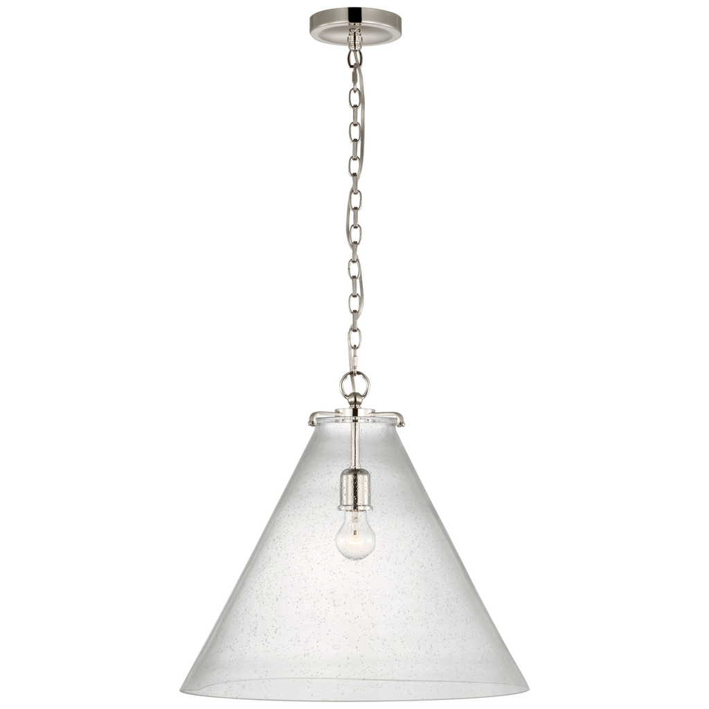 TOB5227PNG6SG Thomas O'Brien Katie 1 Light Pendants | Main Image