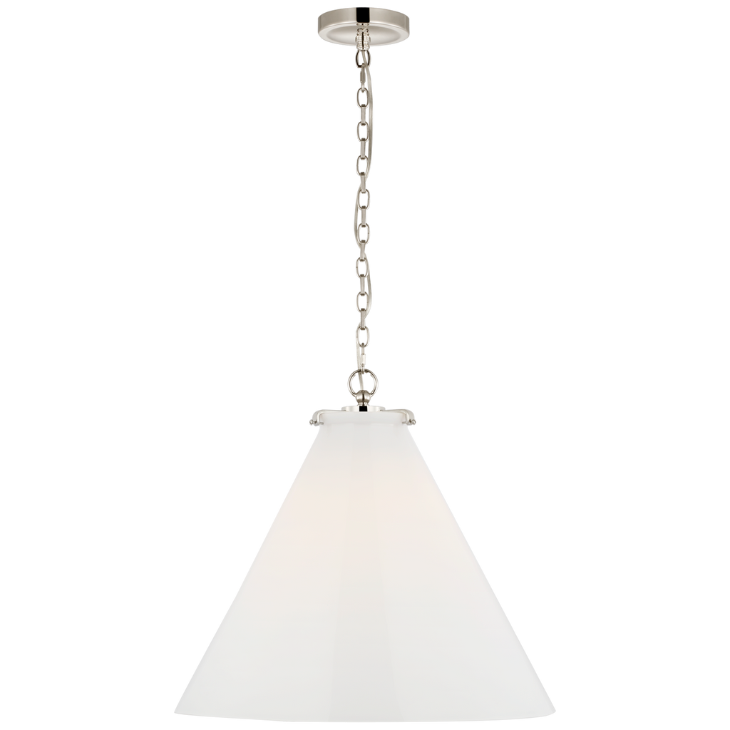 TOB5227PNG6WG Thomas O'Brien Katie 1 Light Pendants | Main Image