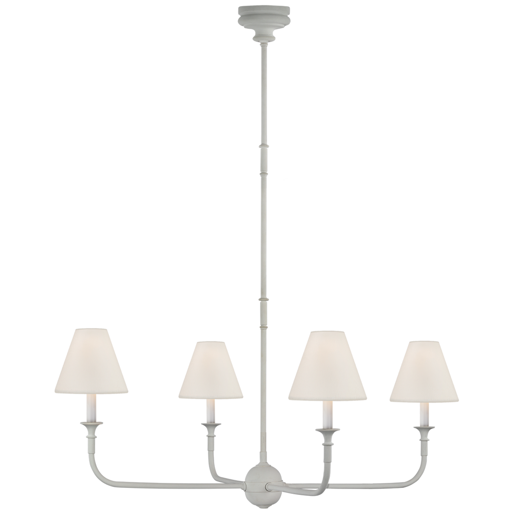 TOB5451PWL Thomas O'Brien Piaf 4 Light Chandelier | Main Image