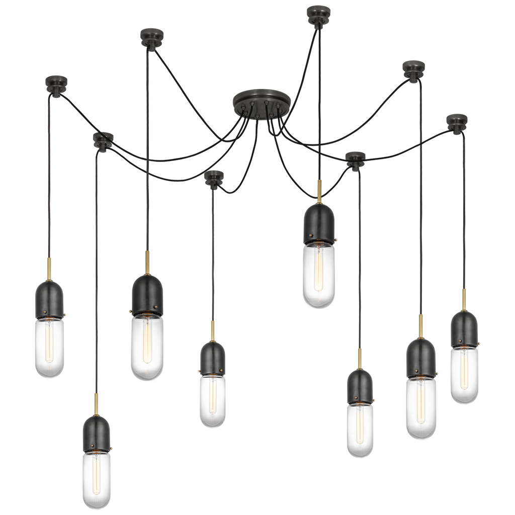 TOB5645BZHABCG8 Thomas O'Brien Junio 8 Light Pendants | Main Image