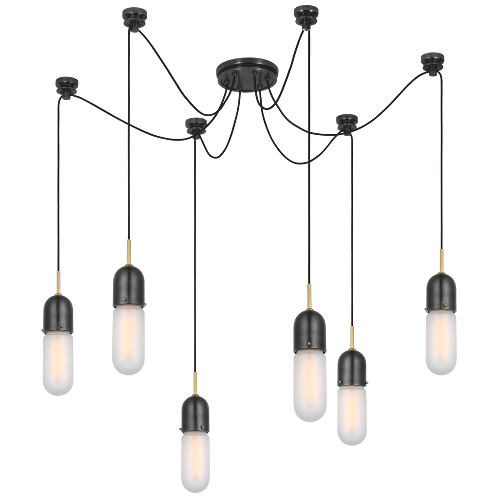 TOB5645BZHABFG6 Thomas O'Brien Junio 6 Light Pendants | Main Image