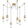 TOB5645HABCG6 Thomas O'Brien Junio 6 Light Pendants | Alternate Image