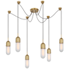TOB5645HABFG6 Thomas O'Brien Junio 6 Light Pendants | Main Image