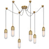 TOB5645HABFG6 Thomas O'Brien Junio 6 Light Pendants | Alternate Image