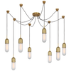 TOB5645HABFG8 Thomas O'Brien Junio 8 Light Pendants | Main Image