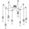 TOB5645PNCG8 Thomas O'Brien Junio 8 Light Pendants | Alternate Image