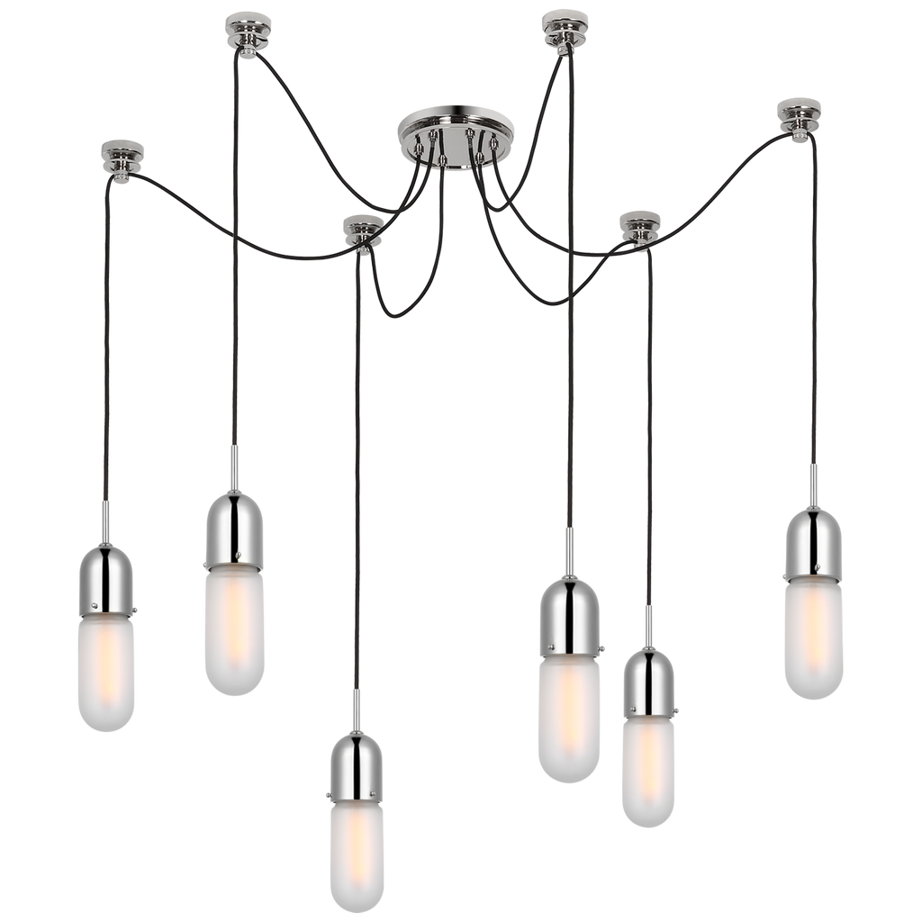 TOB5645PNFG6 Thomas O'Brien Junio 6 Light Pendants | Main Image