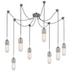 TOB5645PNFG8 Thomas O'Brien Junio 8 Light Pendants | Alternate Image
