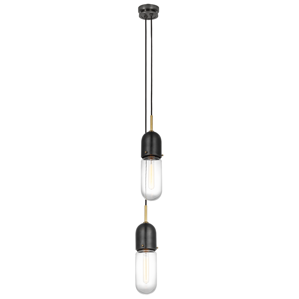 TOB5646BZHABCG2 Thomas O'Brien Junio 2 Light Mini Chandelier | Main Image