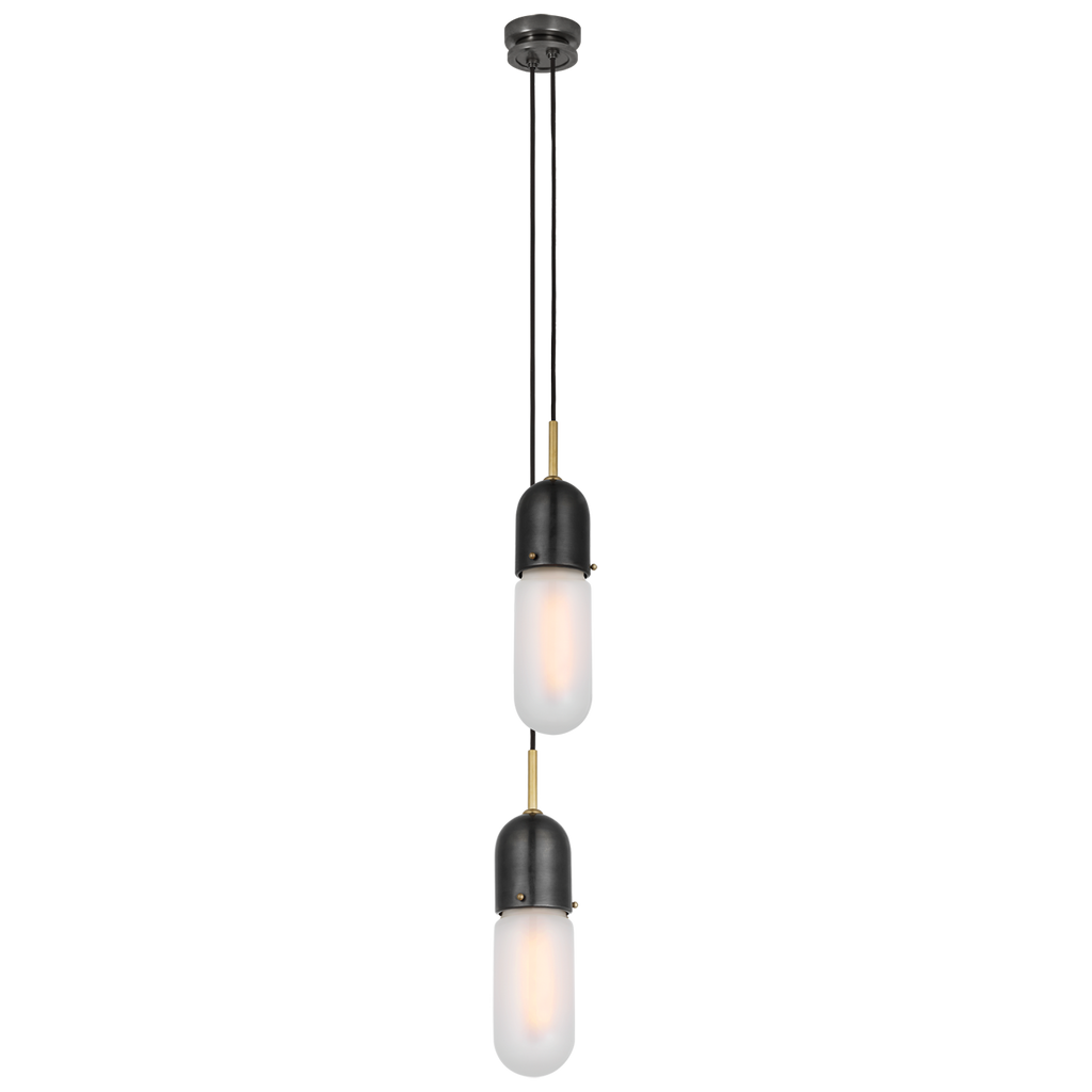 TOB5646BZHABFG2 Thomas O'Brien Junio 2 Light Mini Chandelier | Main Image
