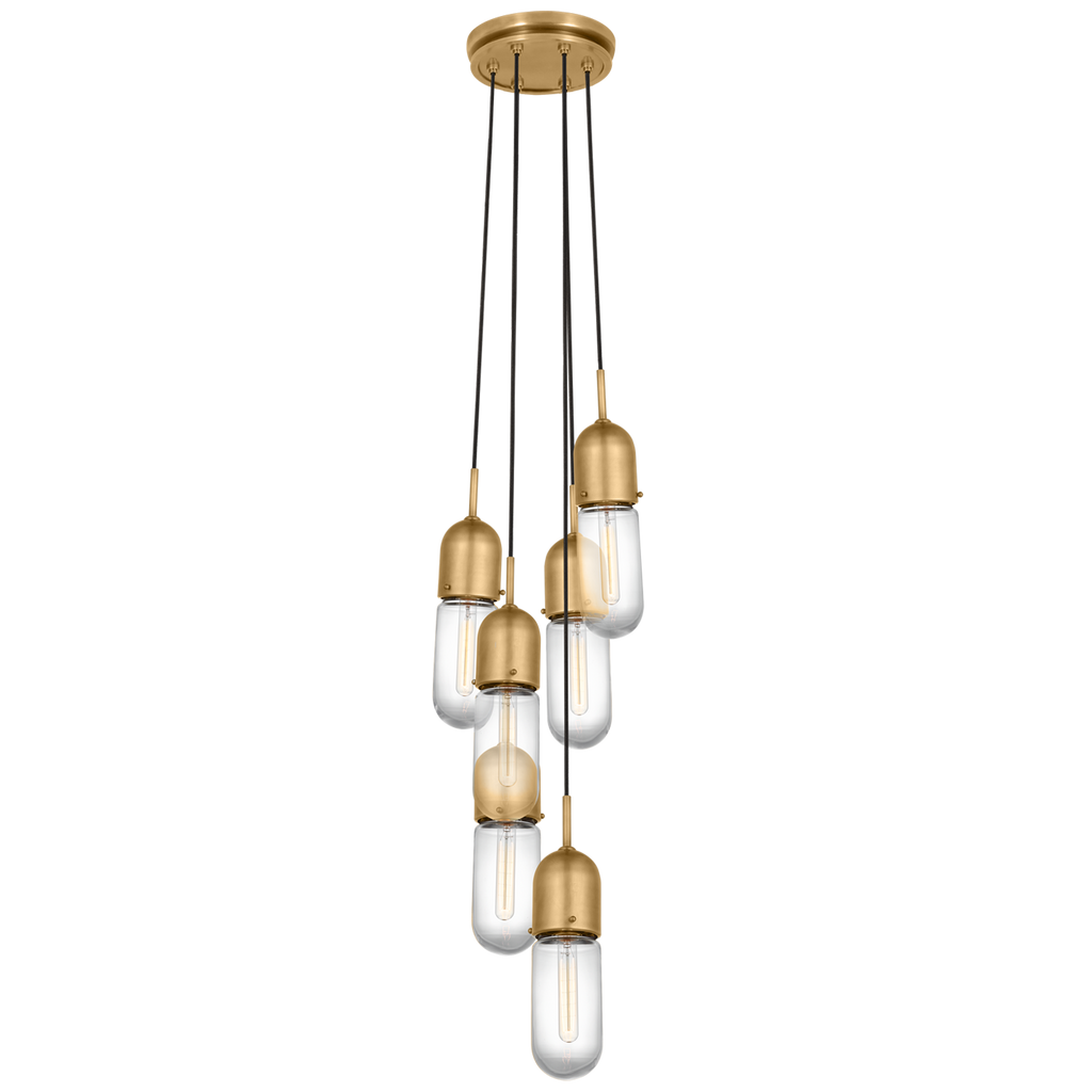 TOB5646HABCG6 Thomas O'Brien Junio 6 Light Mini Chandelier | Main Image