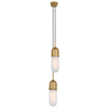 TOB5646HABFG2 Thomas O'Brien Junio 2 Light Mini Chandelier | Main Image