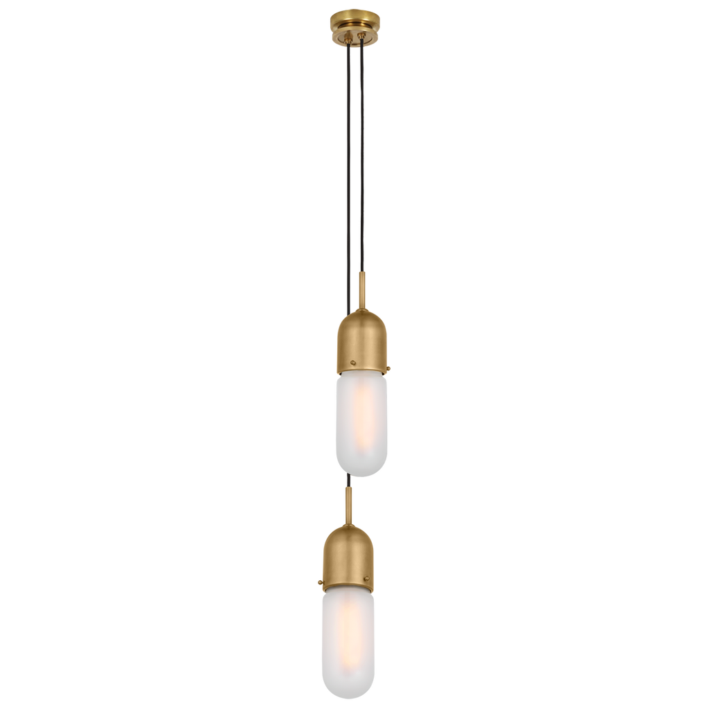 TOB5646HABFG2 Thomas O'Brien Junio 2 Light Mini Chandelier | Main Image
